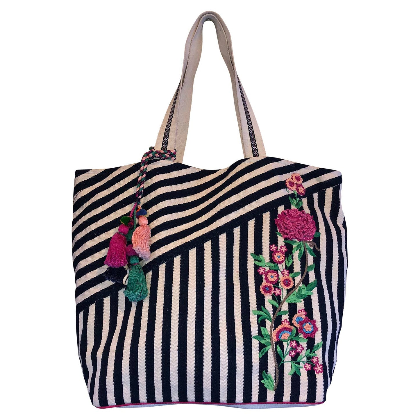 Devon Embroidered Tote