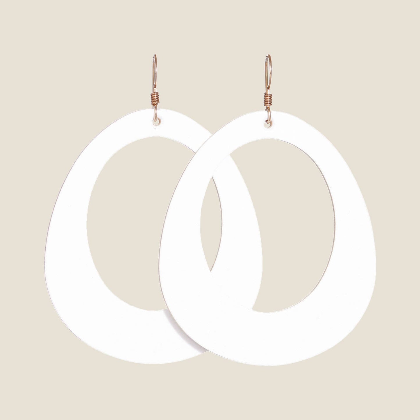 White Willows Earrings