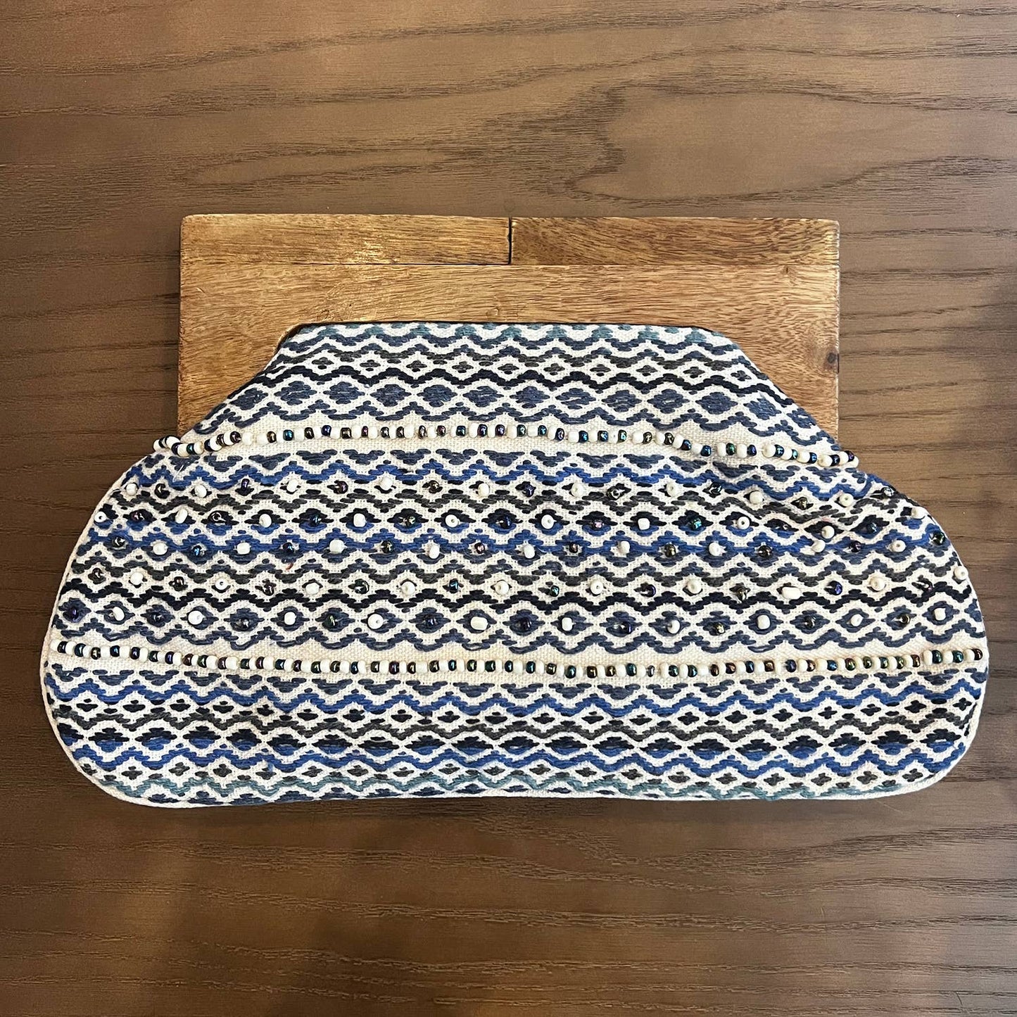 Shades of Blue Women's Clutch Bag