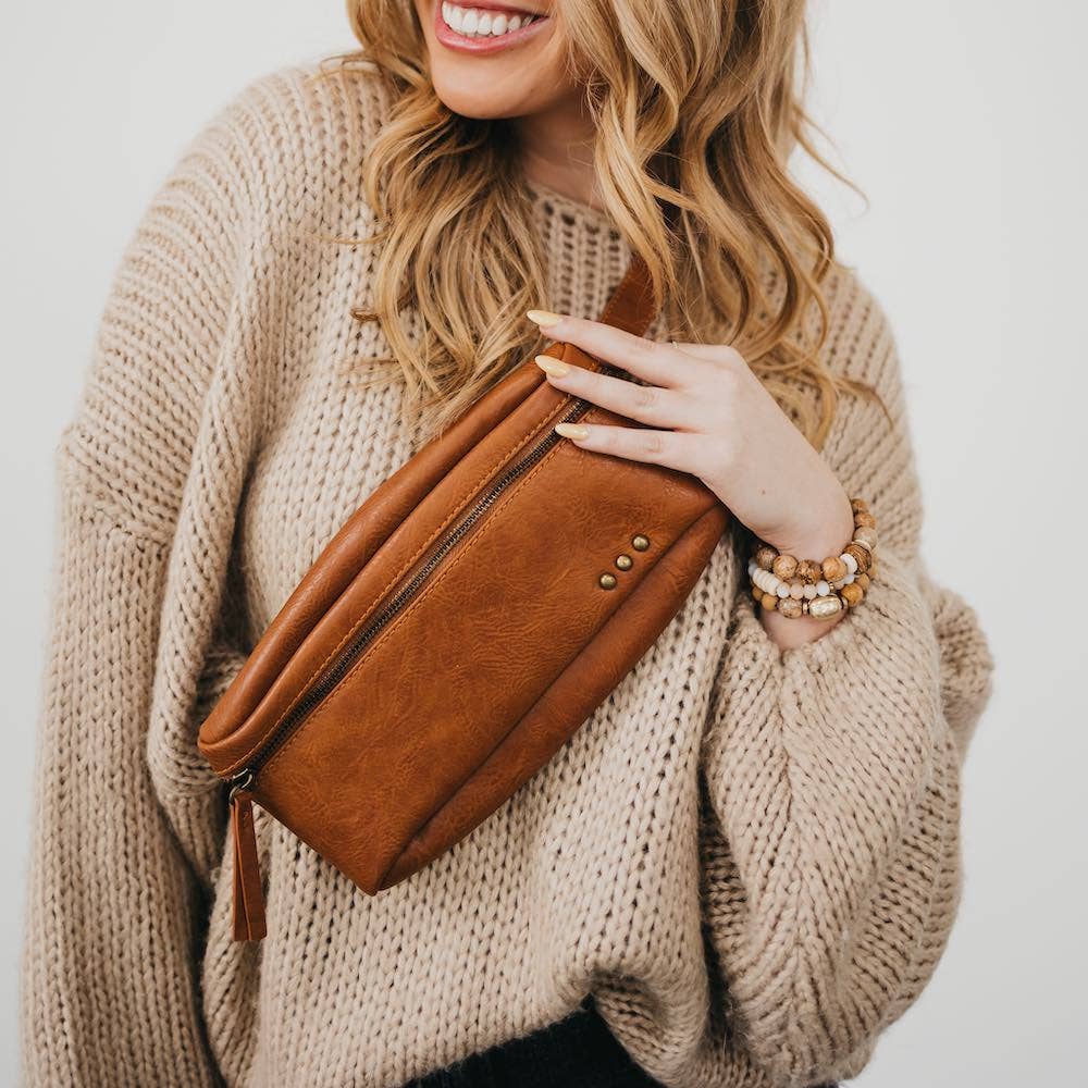 Whitley Waist Crossbody Bag : Black