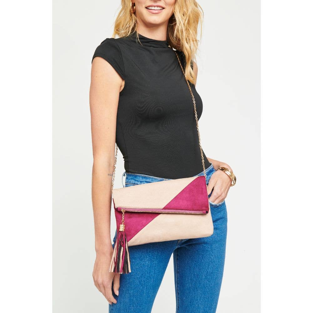 Onyx Clutch: Navy Purple