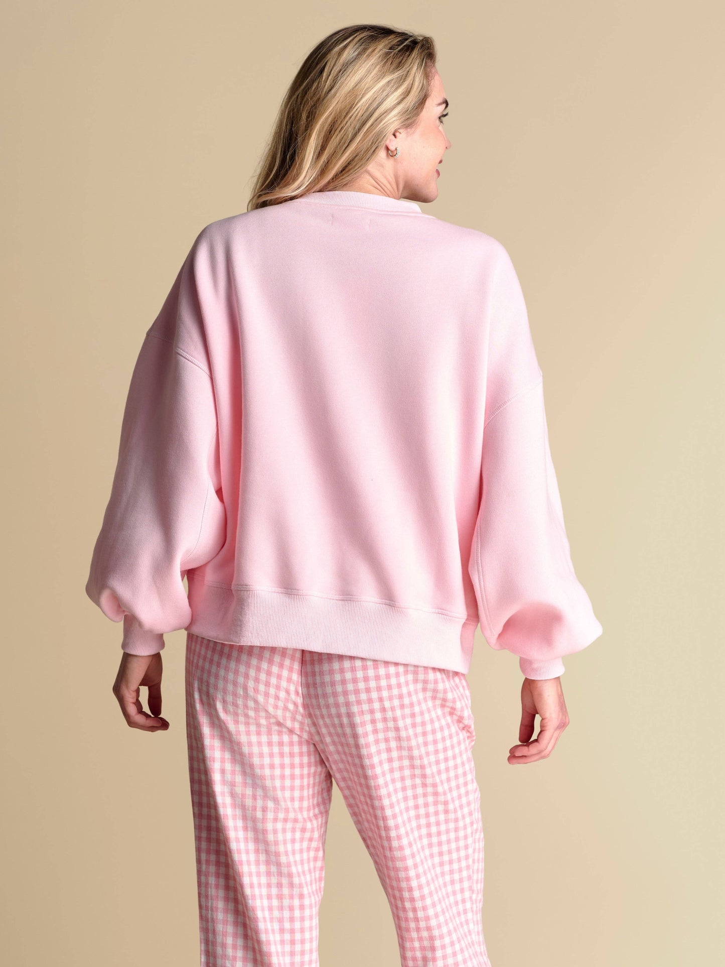 The Sequin Grinch Balloon Sleeve Pullover