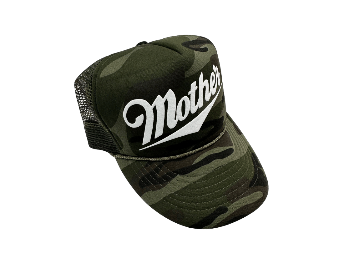 Mother Trucker Hat: Camo