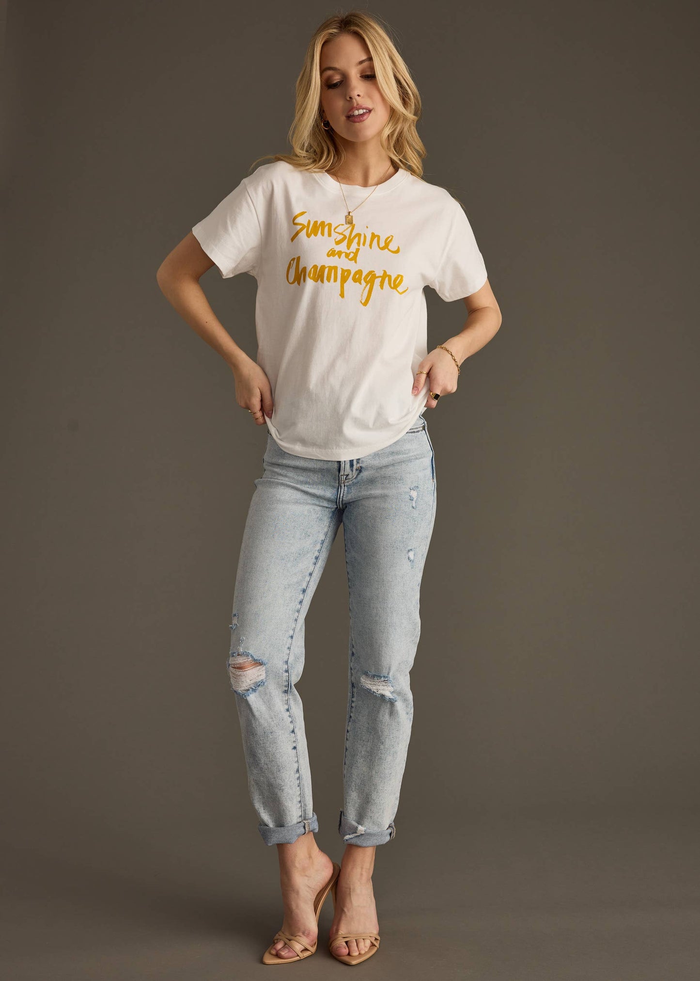 Sunshine and Champagne Tee