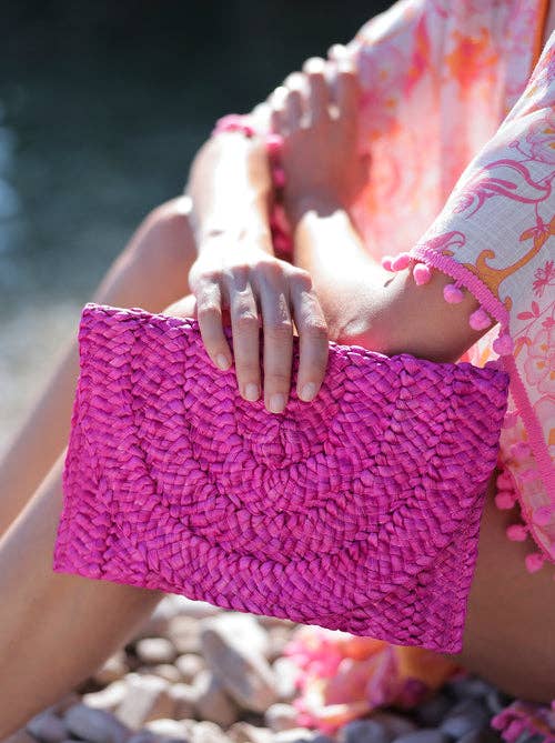 SIMONETTA CLUTCH: Orange