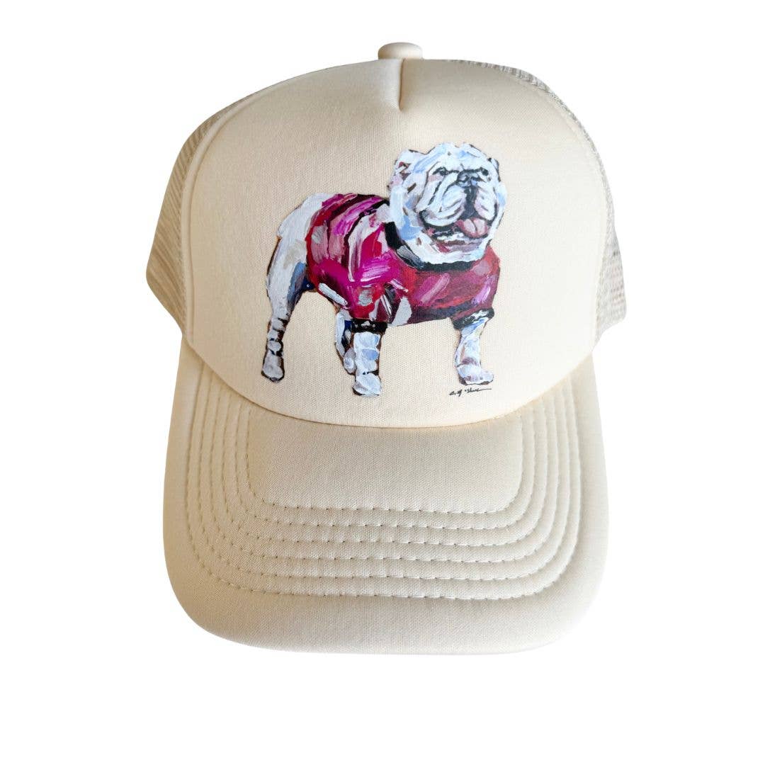 Bulldog Trucker Hat