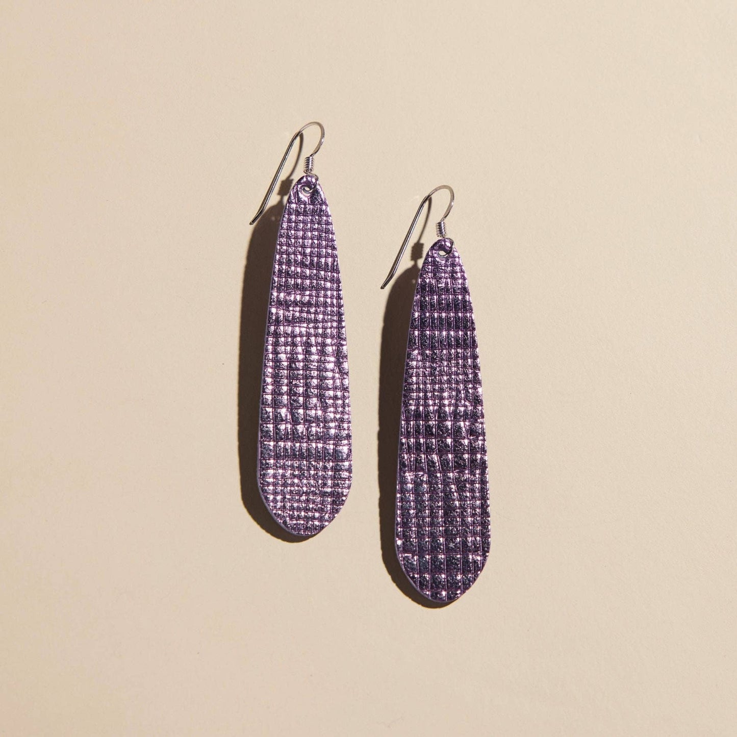 Lila Gilded Lilac Earrings