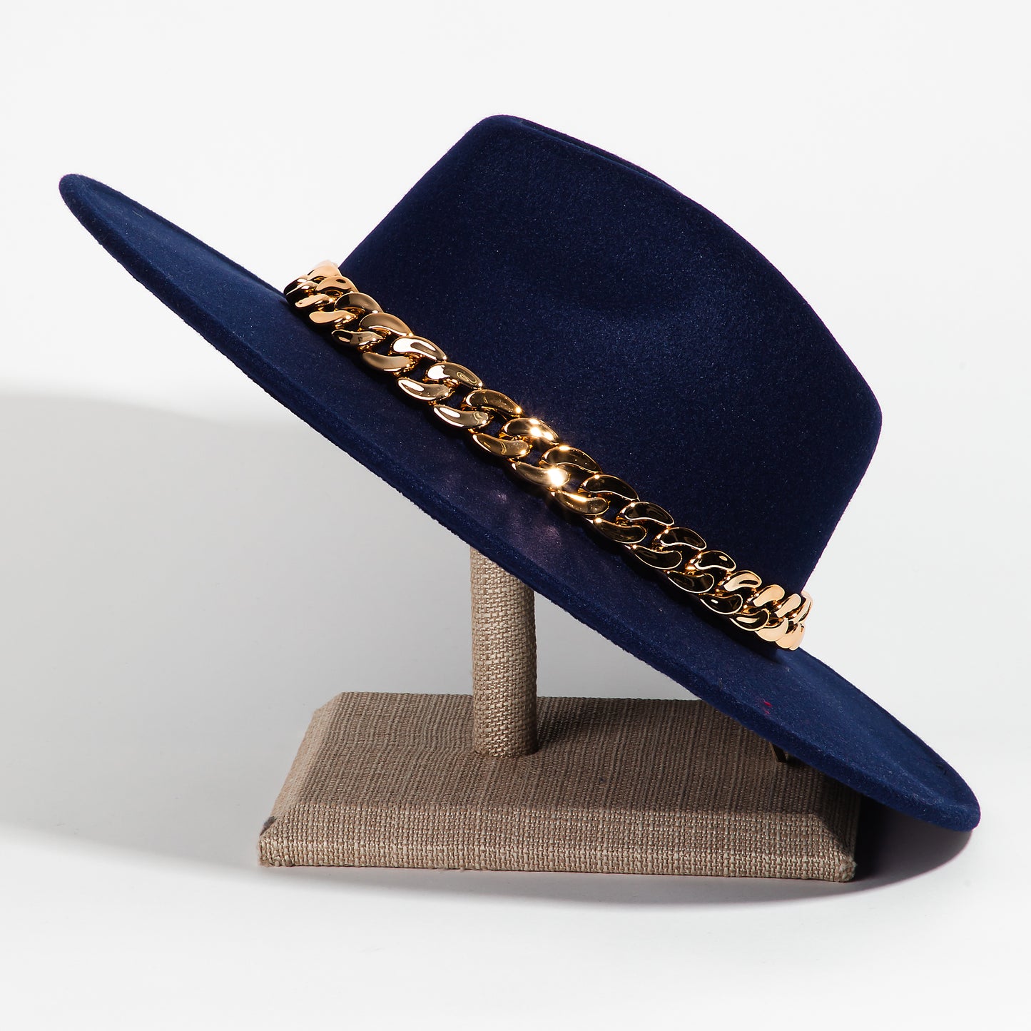 Chain Link Strap Western Fashion Hat: Mint