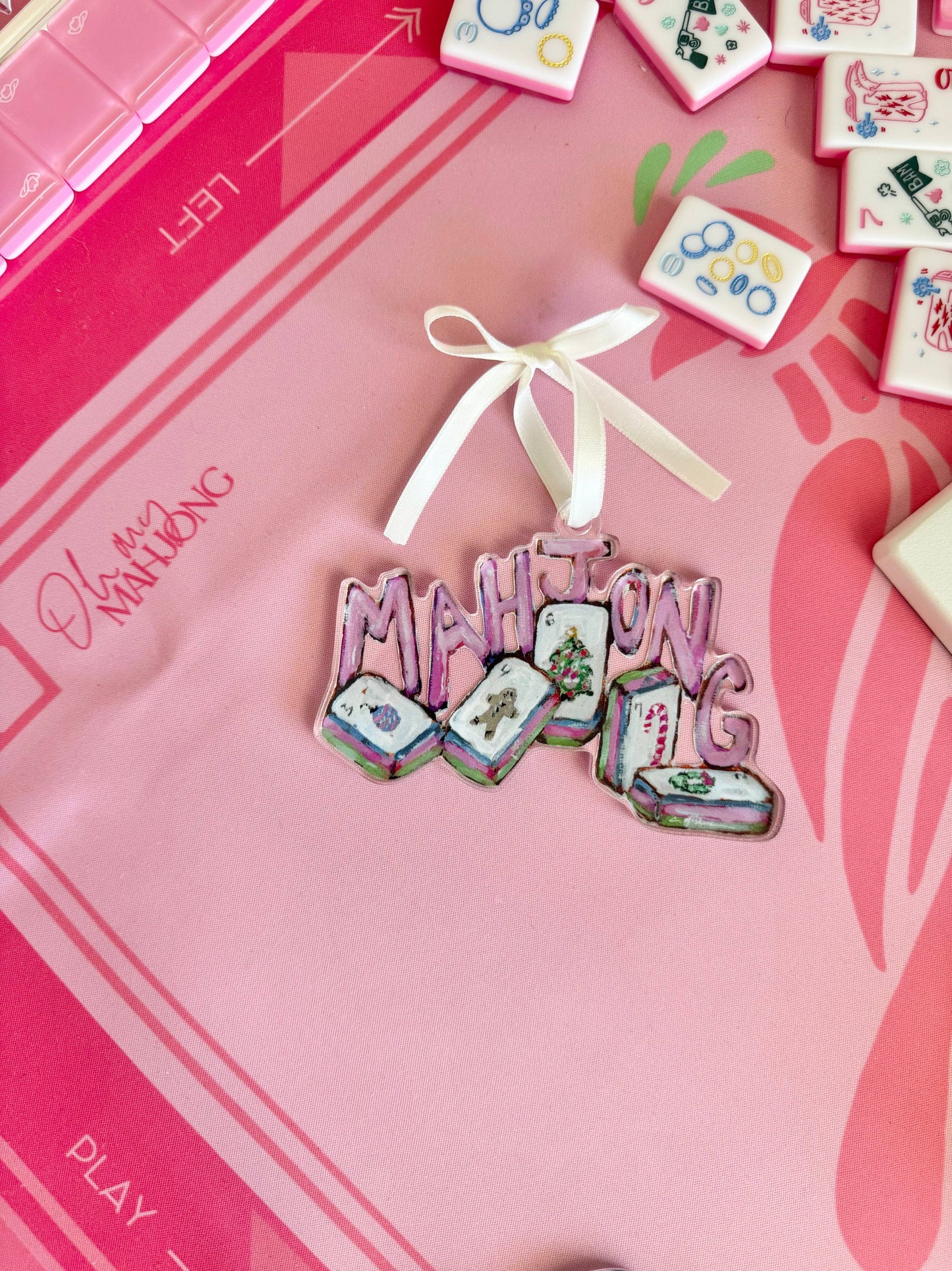 "Mahjong Christmas" ornament