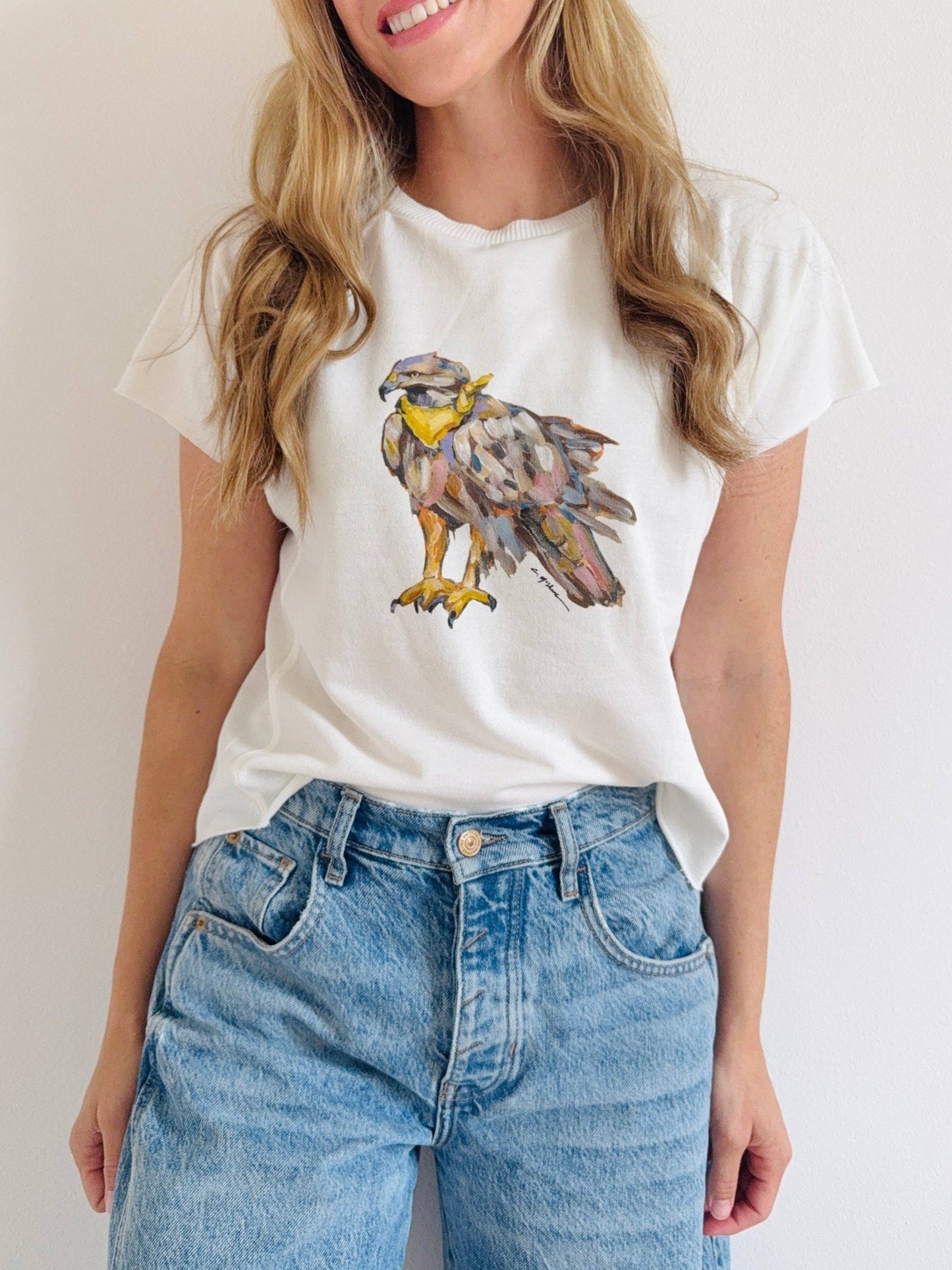 "Golden Eagle" Edgy Shirt