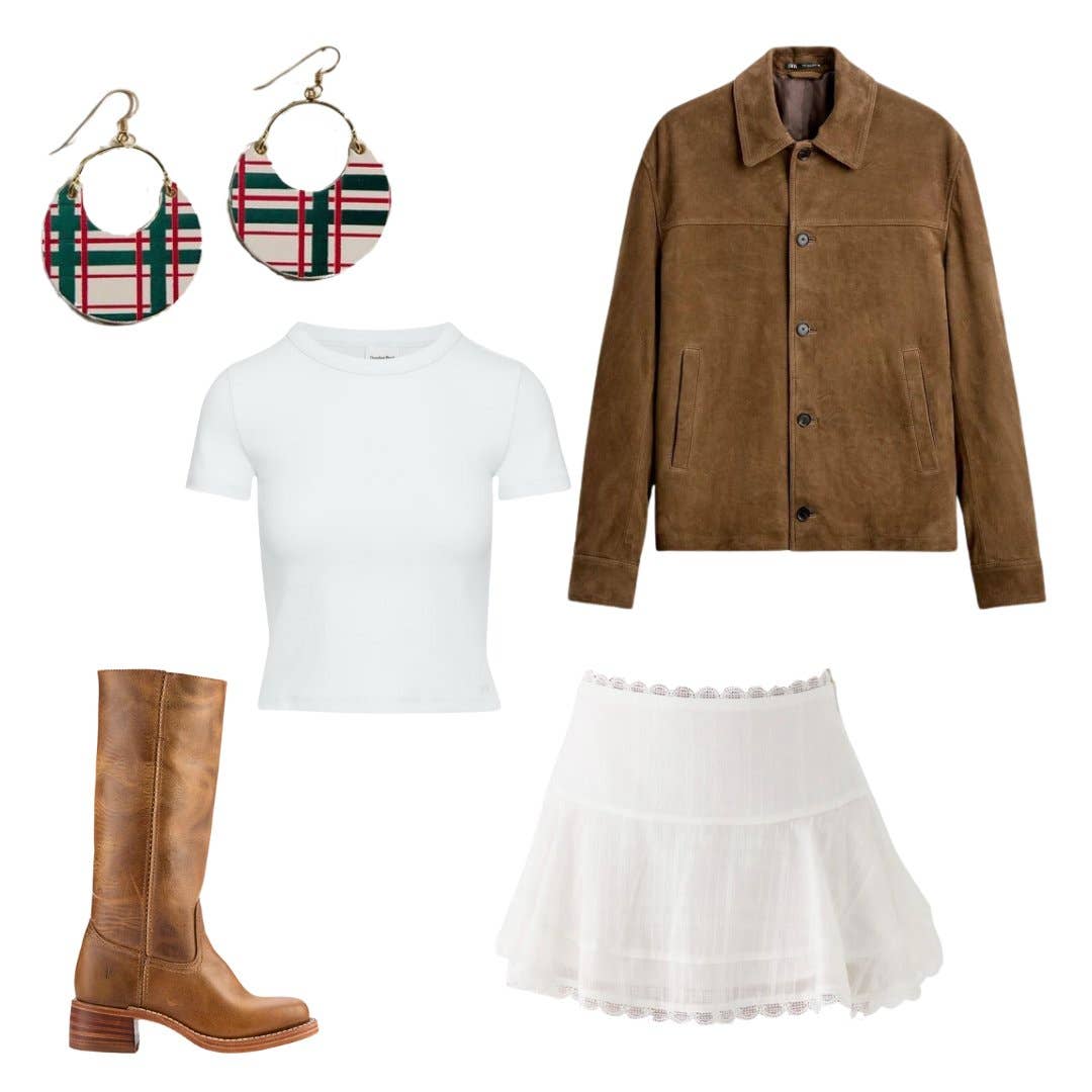 Nina Tartan Earrings