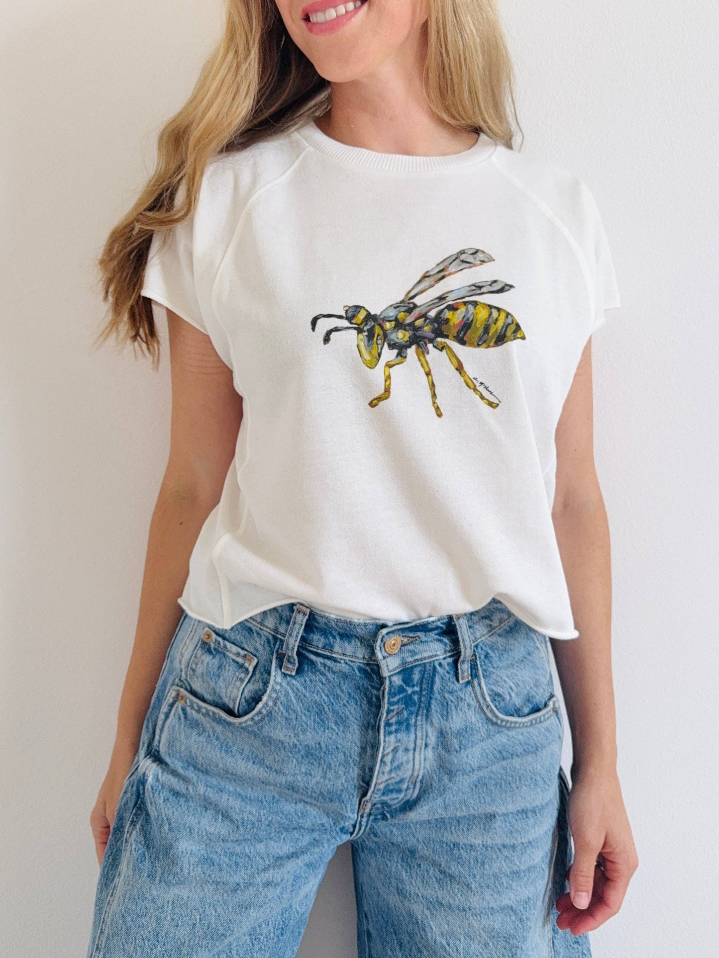 "Yellow Jacket" Edgy Shirt : XL (single)