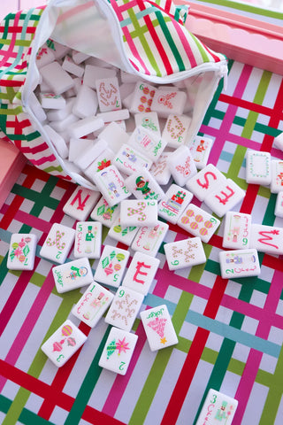 Merry Mahj Christmas Tiles Preorder