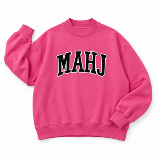 Mahj Mockneck: Hot Pink