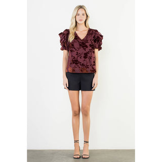 Chandler Velvet Top