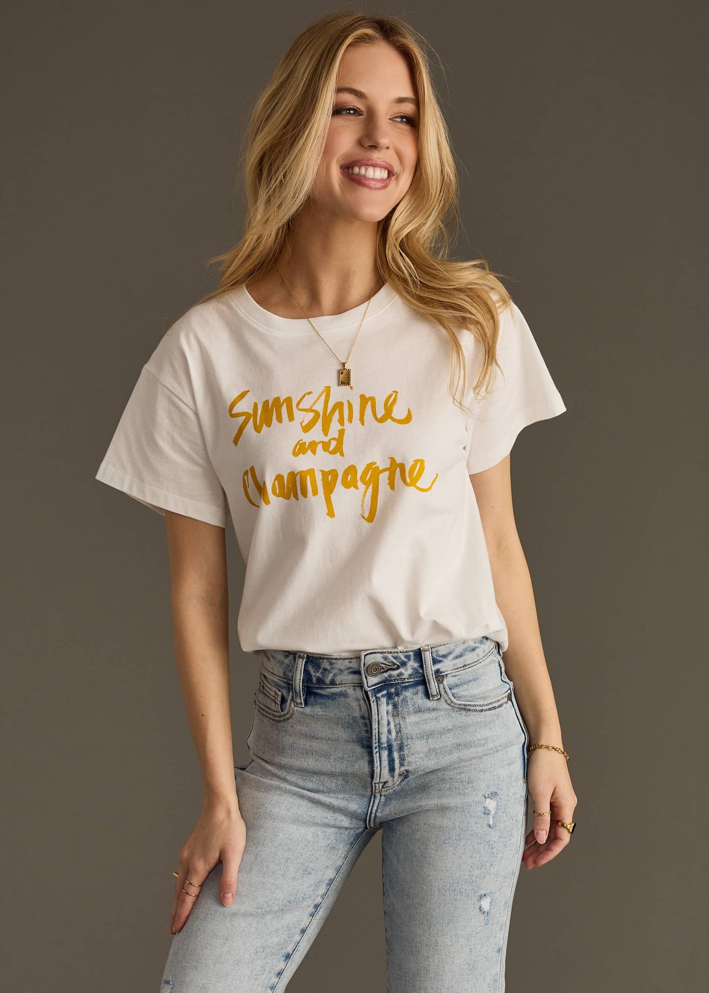 Sunshine and Champagne Tee