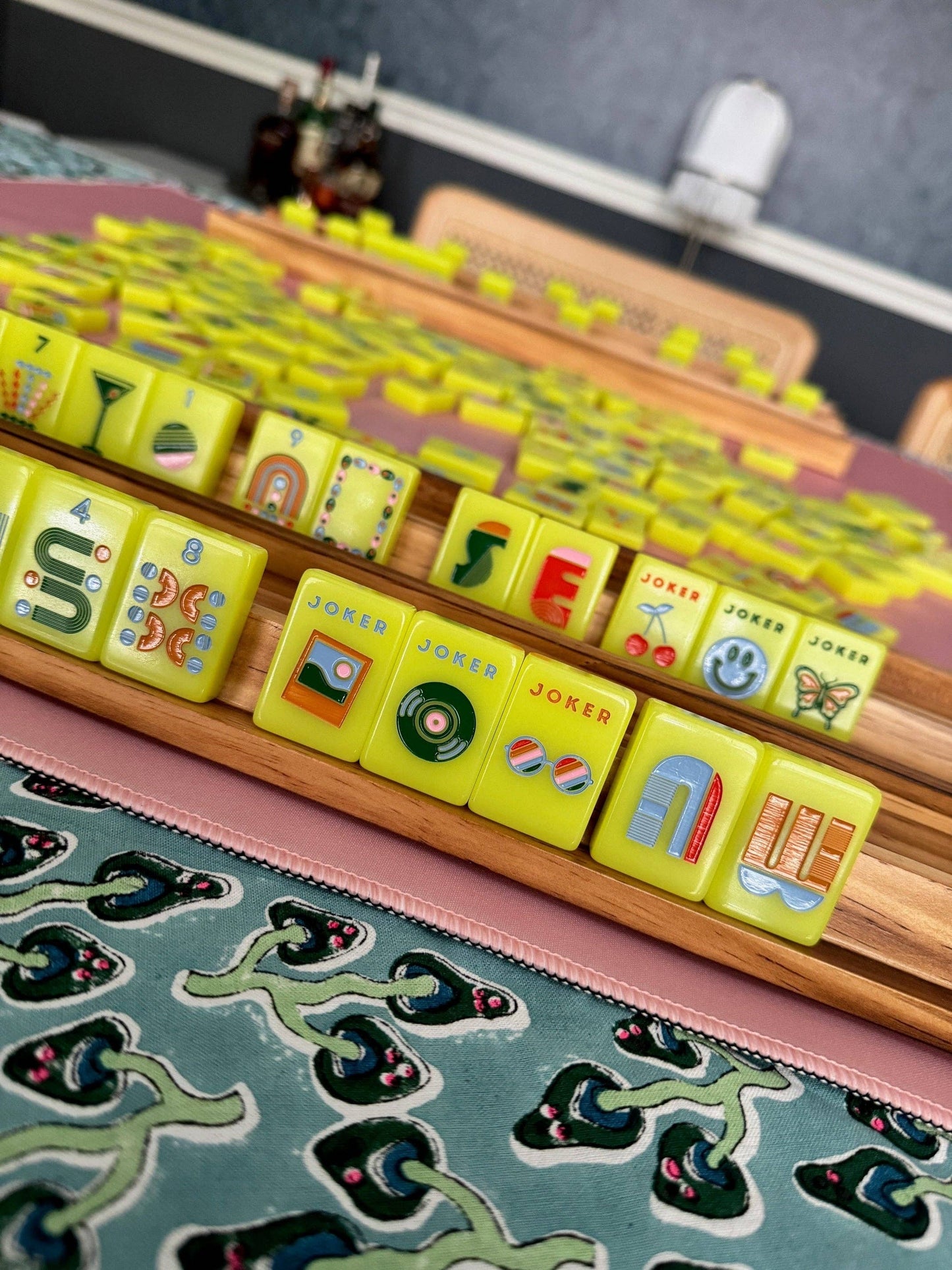 Mahjong Mod Tiles - Chartreuse