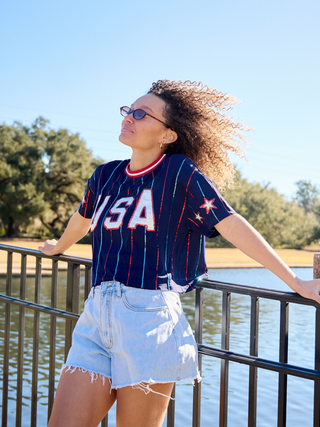 The All-American Sequin Tee