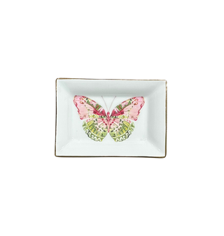 Trinket Tray- Leopard Pink Bow