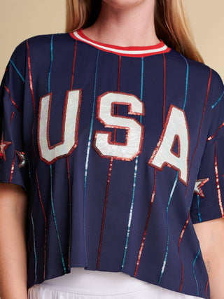 The All-American Sequin Tee