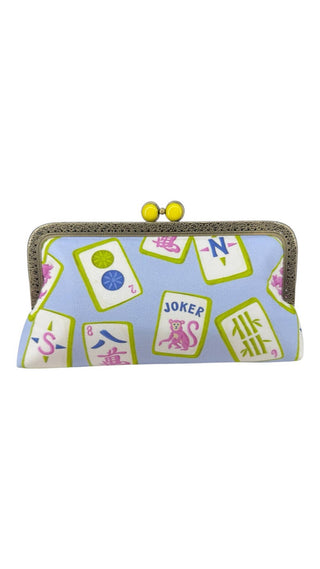 Kiki & Syds Clutch Purse - Mahjong Mischief