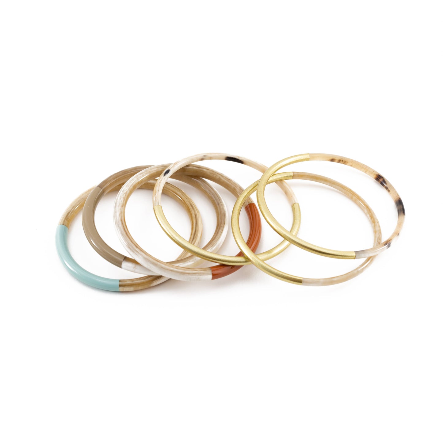 Autumn Metallic Bangle Set