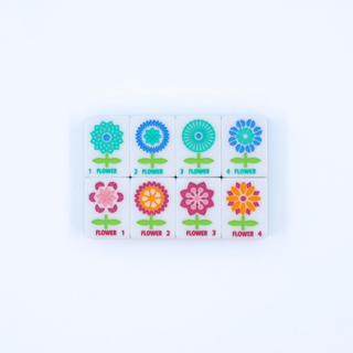 Crystal Prism Pink | Mahjong with Bold Angles and Vibrant Vibes