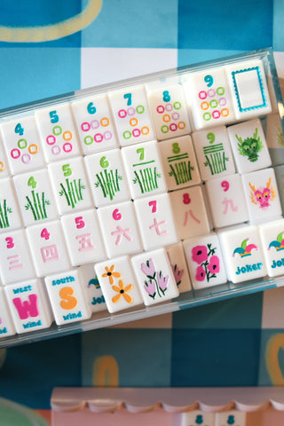 Humble Oak The Spring Set - Bright and Playful, Everyday Mahjong Tiles