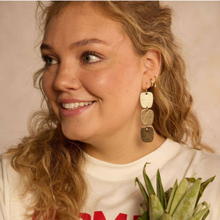Cali Vintage Bronze Earrings