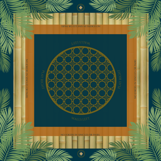 The Bamboo Lounge Mahjong Mat