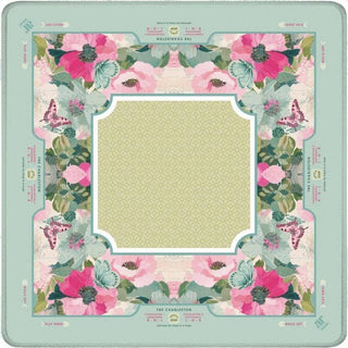Butterflies & Blooms Mahjong Mat