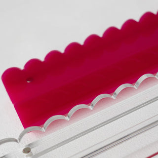 Woodlands Mahjong Society Scalloped Acrylic Racks