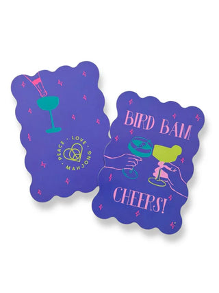 Bird Bam Cheers Mahjong Tile Shufflers (Set of 2)