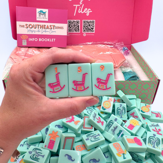 THE SOUTHEAST SERIES:  Mahjong Set with Southern Charm