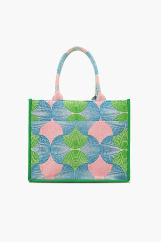 Mahjong Muse Hand-Beaded Large Tote