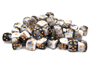 Bag O' D6's 12mm 60ct - Vorpal - Black & White