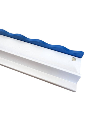 Wavy Mahjong Rack Pusher Set - Cobalt Blue
