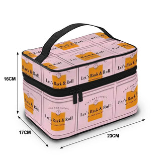Mahjong Tile Storage Bag | Champagne Collection | Let's Rack & Roll