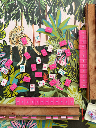 Britt Mills Emerald Mirage Leatherette Mahjong Mat