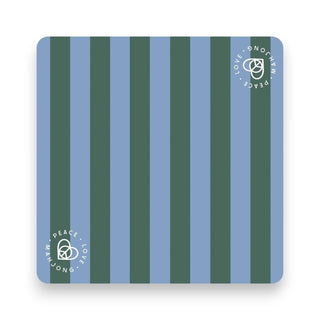 Pink Cabana Plaid Mahjong Mat