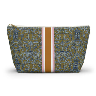 Britt Mills Mahjong Tile Pouch: Colorful Chinoiserie