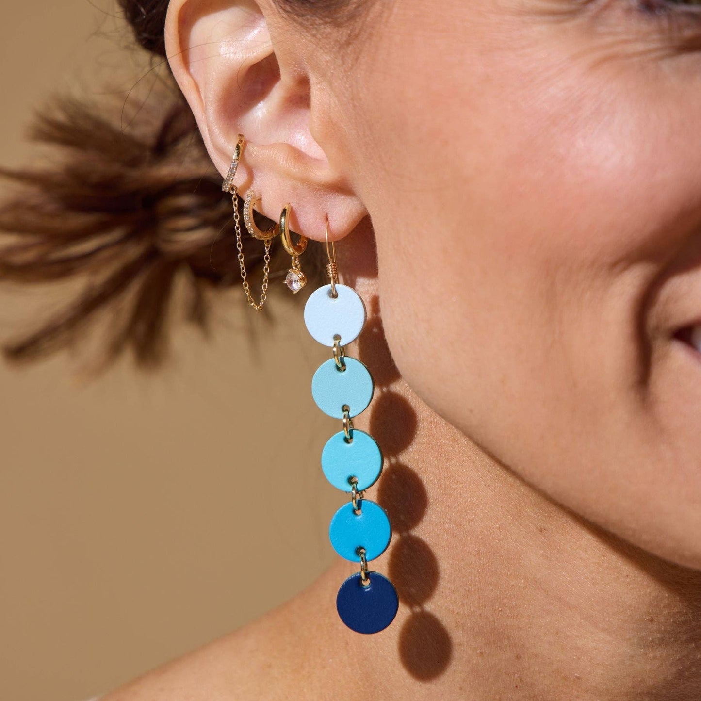 Blue Ombré Sylvie Earrings