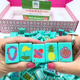 THE HAWAII SERIES | Mahjong Set with Aloha Flair