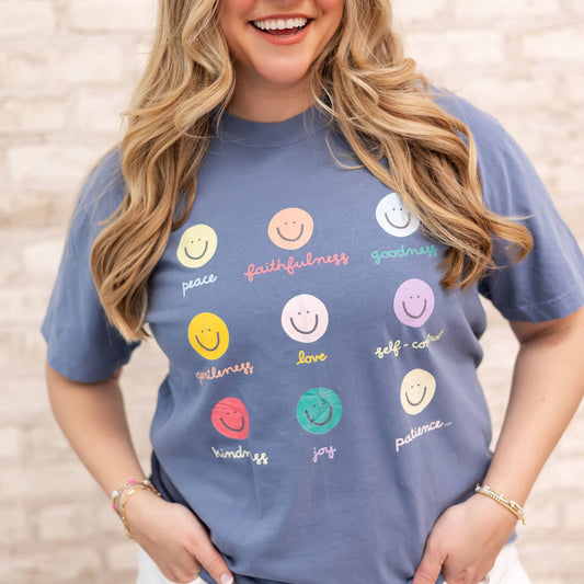 Smiley Fruits of The Spirit T-Shirt