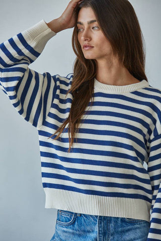 Farrah Sweater: Navy