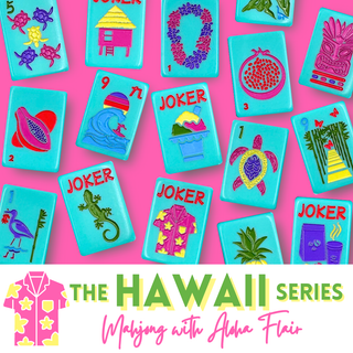 THE HAWAII SERIES | Mahjong Set with Aloha Flair