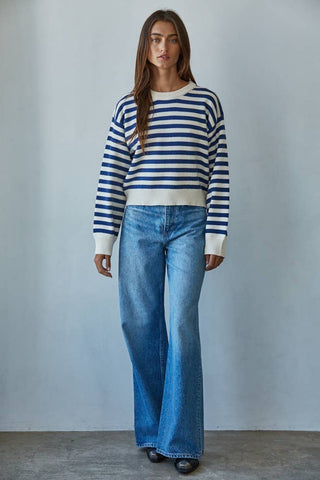 Farrah Sweater: Navy