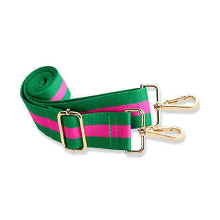 Bright Pink HydroBag® with Pink and Green Strap