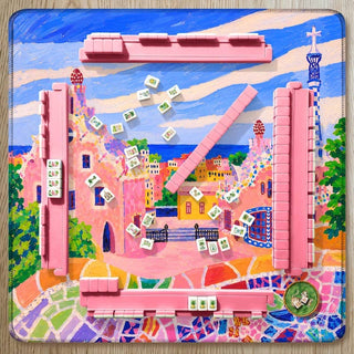 Park Guell Mahjong Mat