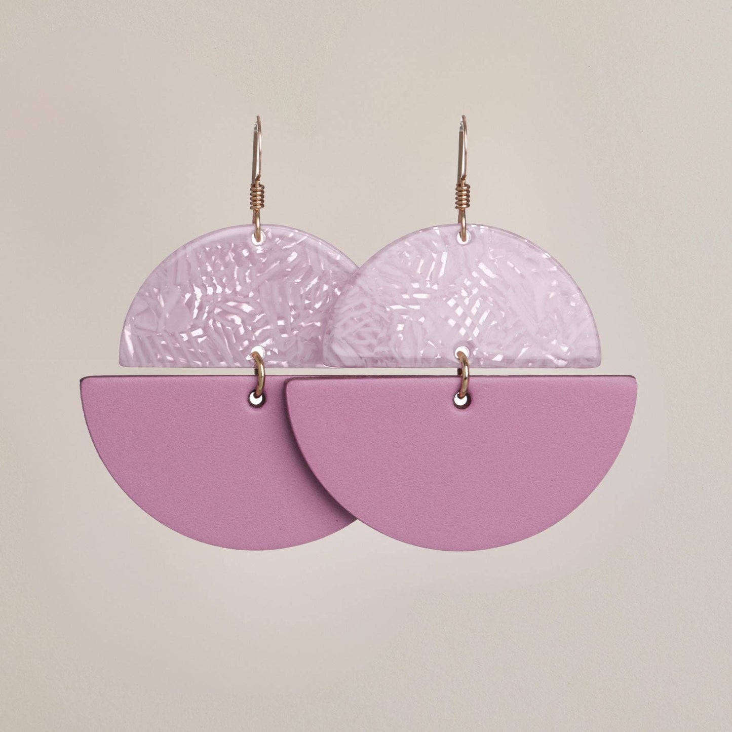 Orchid Luna Earrings
